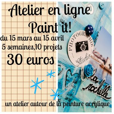 Atelier en ligne “Paint it”!