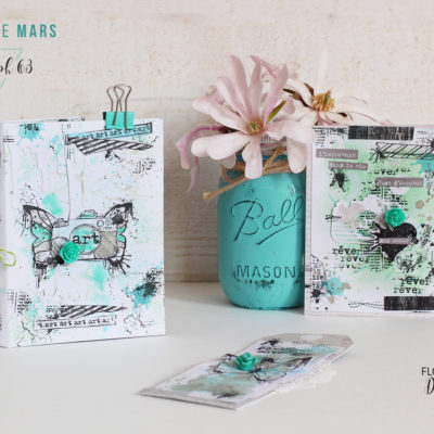 Capsule “ma vie de créative”: un mini et des cartes pour Florilèges Design