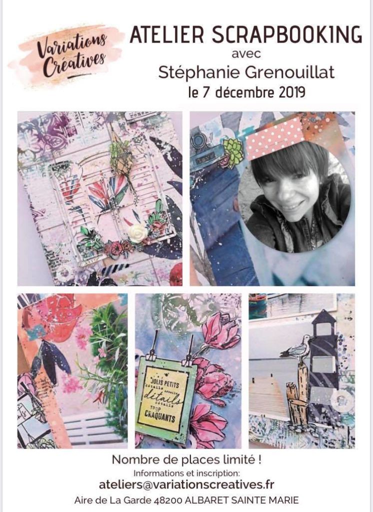 ateliers de scrapbooking