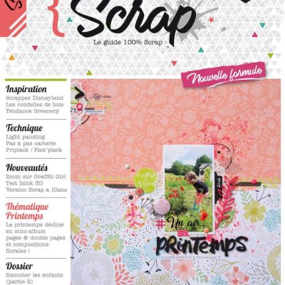 Esprit Scrap, le magazine …….. une nouvelle aventure pour moi!